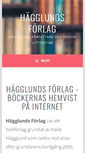 Mobile Screenshot of hagglundsforlag.se